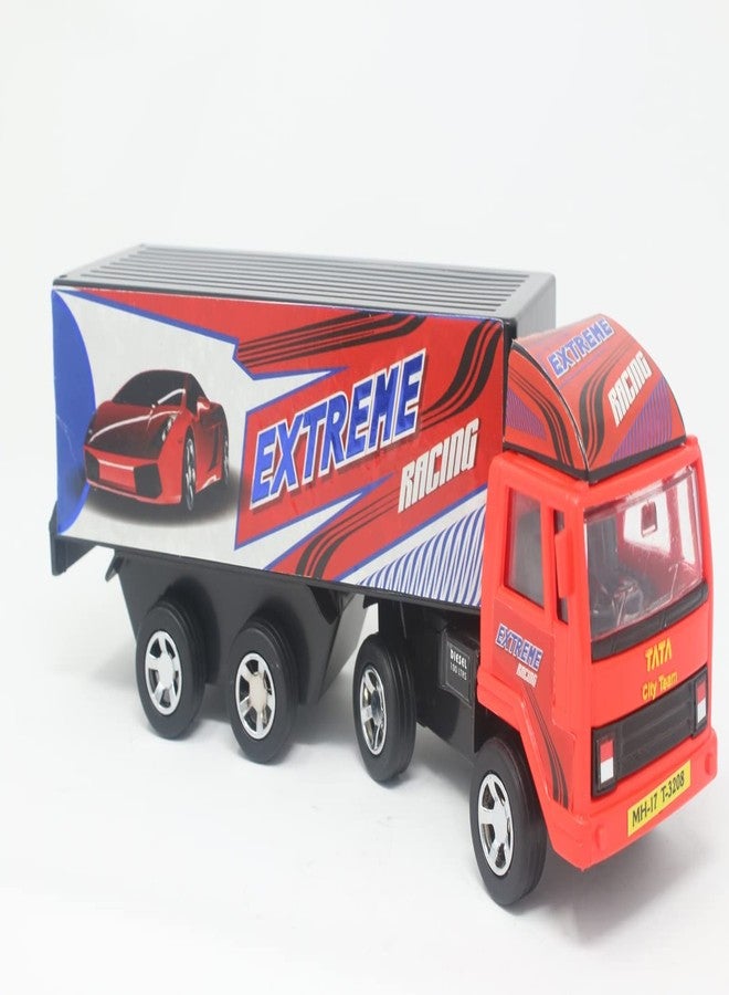Shinsei Cargo Carrier Truck Maintenance Free Pullback Spring Action Race Toy Gift for Boys 3+ Years. Strong ABS Plastic, NO Sharp Edges, BIS Certified. Pack of 1, Color Multicolor - Image 4